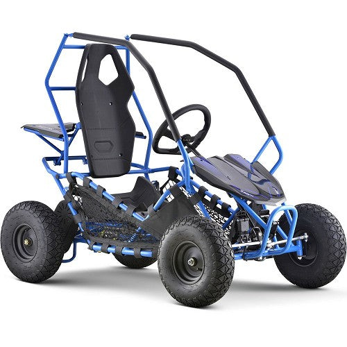 901 motor sports Maverick Go Kart 36v 1000w Blue
