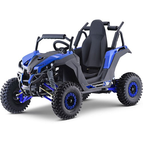 901 motor sports Raider Kids UTV 48v 1200w Full Suspension Green