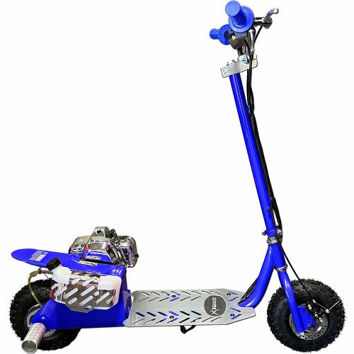 901 motor sports ScooterX Dirt Dog 49cc Blue