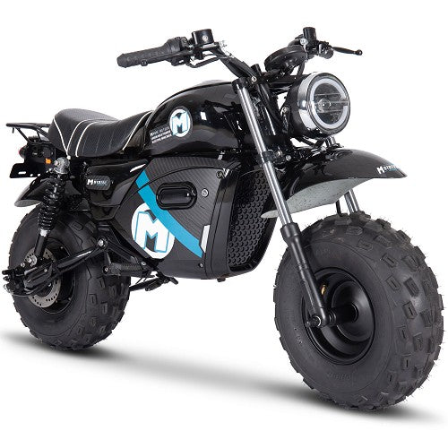 60v 1500w Electric Powered Mini Bike Lithium Black
